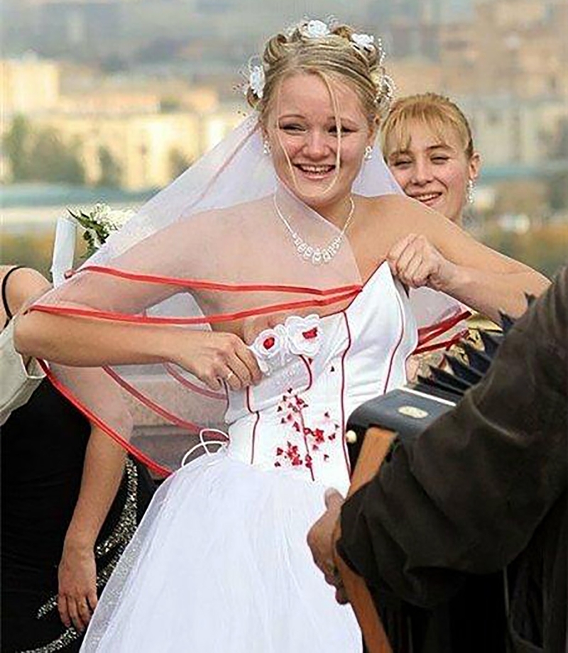 Невесты В Свадебных Платьях Без Комплексов.